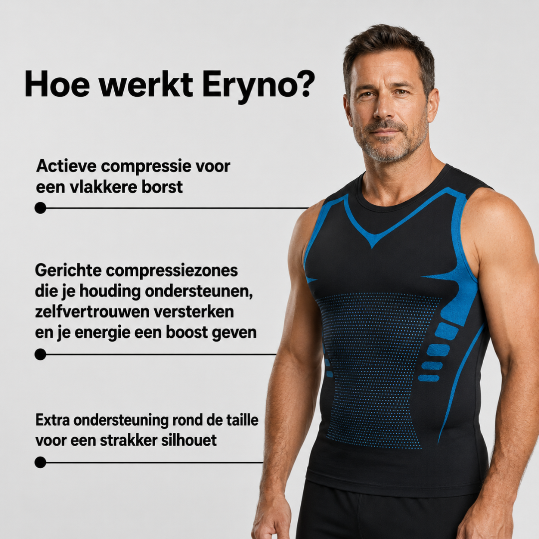 Eryno - Compressie-top met vormgevend effect