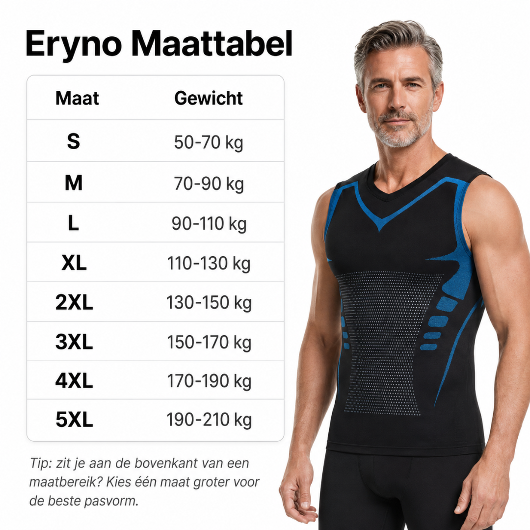 Eryno - Compressie-top met vormgevend effect