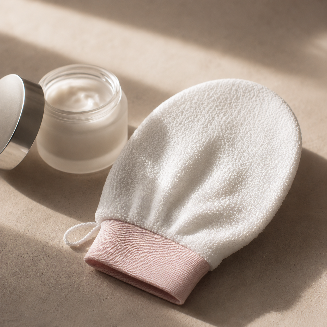 Peeling-Handschuhe aus Viskosefaser