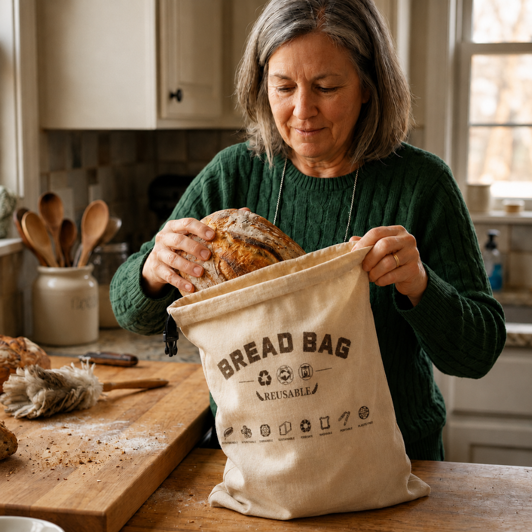 Eryno – Brotbeutel aus Bienenwachs